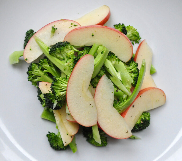 Broccoli Apple Salad Leanne Brown Somatic Therapist